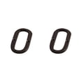 thumbnail image 3 of ZheElen Wide Application Metal Letters House Numbers Fade-Resistant And Versatile Black B17--O 2Set, 3 of 6