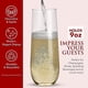 thumbnail image 4 of 24 Stjälkfria Plastchampagneglas - 9 Plastchampagneglas Klar Osplitterliga Skål-b, 4 of 5