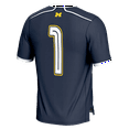 thumbnail image 3 of Youth GameDay Greats #1 Navy Michigan Wolverines Lightweight Lacrosse Fashion Jersey, 3 of 4