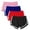 Multicolor H, variant on Ashirexll Running Shorts for Women, Womens Gym Shorts, 4PC Elastic Waist Summer Solid Casual Outing Shorts Pants