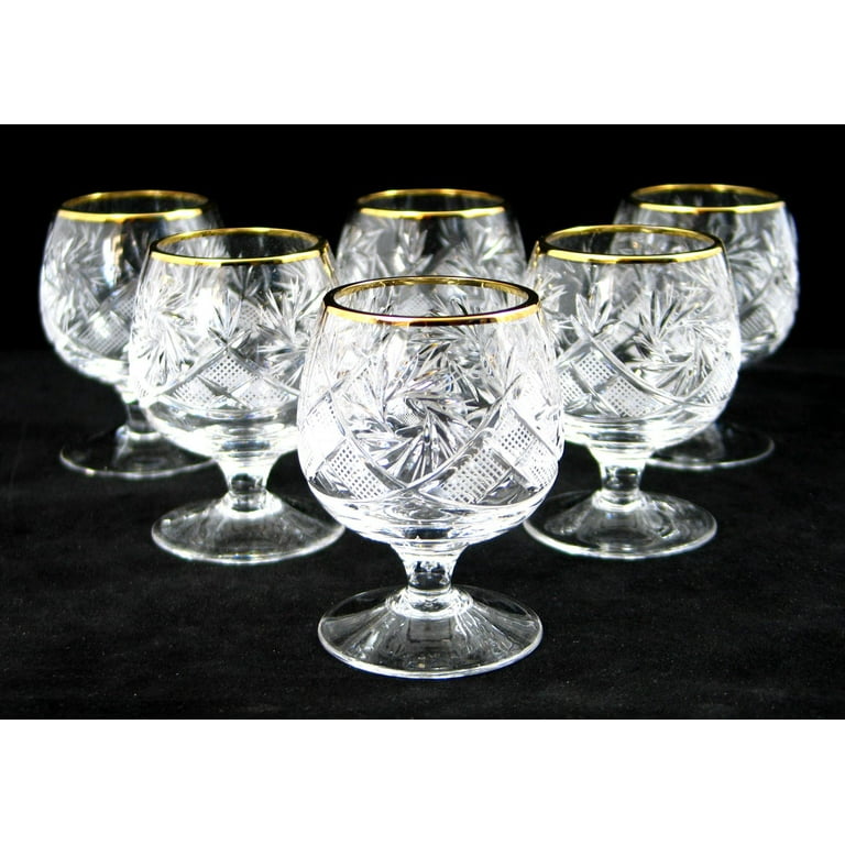 MULSTONE Scotch Whiskey Cognac Snifter Glasses - Set of 4