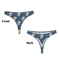 thumbnail image 3 of Fotbe Astronaut Corgi Dog Tanga Sin Costuras para Mujer con Estampado – Panties Invisibles, Transpirables y Cómodos para Uso Diario-XX-Large, 3 of 6