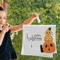 thumbnail image 5 of Dreamtimes Spooky Pumpkin Cat Hand Towels 2 PCS, Ultra Soft and Highly Absorbent, Happy Halloween Cartoon Decorative Fingertip Towel for Home, Bathroom, Kitchen, 28.3"x14.4", 5 of 5
