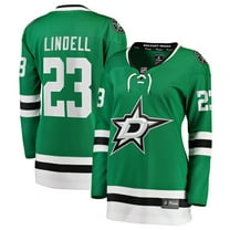 Women's Fanatics Esa Lindell Kelly Green Dallas Stars Breakaway Player Jersey