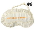 thumbnail image 4 of Sleeping Mask Lovely Lace Letter Decor Sleeping Eye Cover Blindfold Eyeshade, 4 of 8