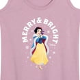 thumbnail image 3 of Disney - Merry And Bright Snow White - Women's Racerback Tank Top, 3 of 5