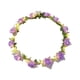 thumbnail image 3 of Diadema de flores, corona de flores para parque, puesta en escena, accesorios de fotografía, viajes púrpura, 3 of 9