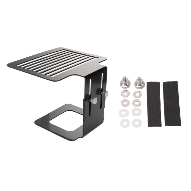 Coffee Scale Rack, Coffee Machine Scale Rack Corrosion Resistance Long Life Span Delicate Stainless Steel Height Adjustable For Replacement Black