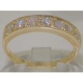 thumbnail image 2 of LBG 18k Yellow Gold CubicZirconia and Opal Womens Band Ring - Sizes 4 to 12 Available, 2 of 5