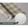 thumbnail image 6 of S4Sassy Classic Plaid Wallpaper Green Walls Covering, 25" x 120" Self-Adhesive Vinyl Wall Paper, Decorative Wallwrap, Easy DIY Wall Covering For Bedroom, Living Room, Living Space, 6 of 9
