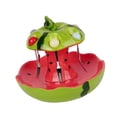thumbnail image 2 of Elodie Ceramic Fruit Plate Serving Tray Storage Organizer Multifunctional Decoration Fruit Fork Set for Table Centerpiece Desk Party Watermelon 21cmx18cm, 2 of 8
