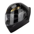 thumbnail image 1 of Casco de seguridad Casco de motocicleta unisex para adultos Cool Rider Equipment Four Seasons New Street Touring casco de moto con doble visera abatible hacia arriba casco integral gafas de sol integr, 1 of 8