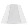 thumbnail image 2 of Cal Lighting Piped 17" Fabric Lamp Shade with Lined Interior in White, 2 of 2