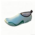 thumbnail image 4 of GrmtClth Aqua Socks Quick Dry Skin Fit Water Socks Gradient Design For Daily Yoga Swimming And Spa Use Green 43(US/10), 4 of 5