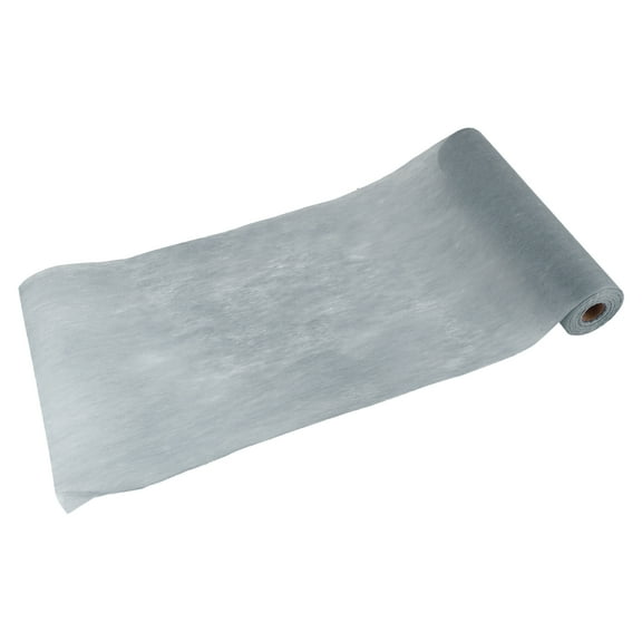Unique Bargains Non-woven Fabrics Table Runner Machine Washable Dining Table Runner for Wedding Decoration 82.02ft Gray