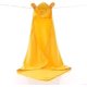 thumbnail image 3 of Toalla con capucha de oso para niños, 100 % tela cortada, toallas de poncho para niños pequeños para ducha, piscina, playa, cubrir, 35 x 35 pulgadas, (amarillo) Sincero Ropa, 3 of 5