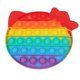 thumbnail image 1 of Rompecabezas de descompresión para niños Rainbow Rat Pioneer, juguete de silicona con burbujas en la yema del dedo, 2 uds. XianweiShao 8390613984135, 1 of 1