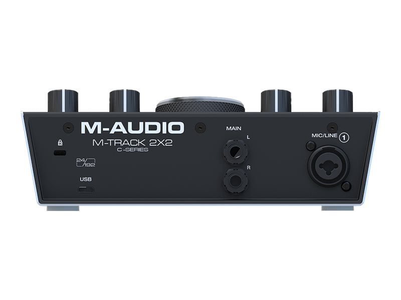 M-Audio C-Series M-Track 2X2 - Audio interface - 24-bit - 192 kHz - stereo - USB