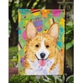 thumbnail image 3 of Carolines Treasures SS4831-FLAG-PARENT Corgi Easter Eggtravaganza Flag  multicolor, 3 of 3