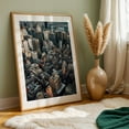 thumbnail image 6 of Bird's Eye Midtown 01 - Manhattan New York Photography Cityscape Skyline Architecture City Travel Poster Modern Art Unframed Wall Art Print 4 x 6 inches, 6 of 60