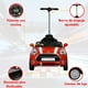 thumbnail image 2 of Carro montable para niños MINI COOPER Convertible 3 en 1 rojo con música y Claxon, 2 of 8