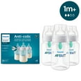 thumbnail image 4 of Philips Avent Anti-colic Bottle with AirFree Vent, 9oz, 3pk, Clear, SCY703/03, 4 of 15