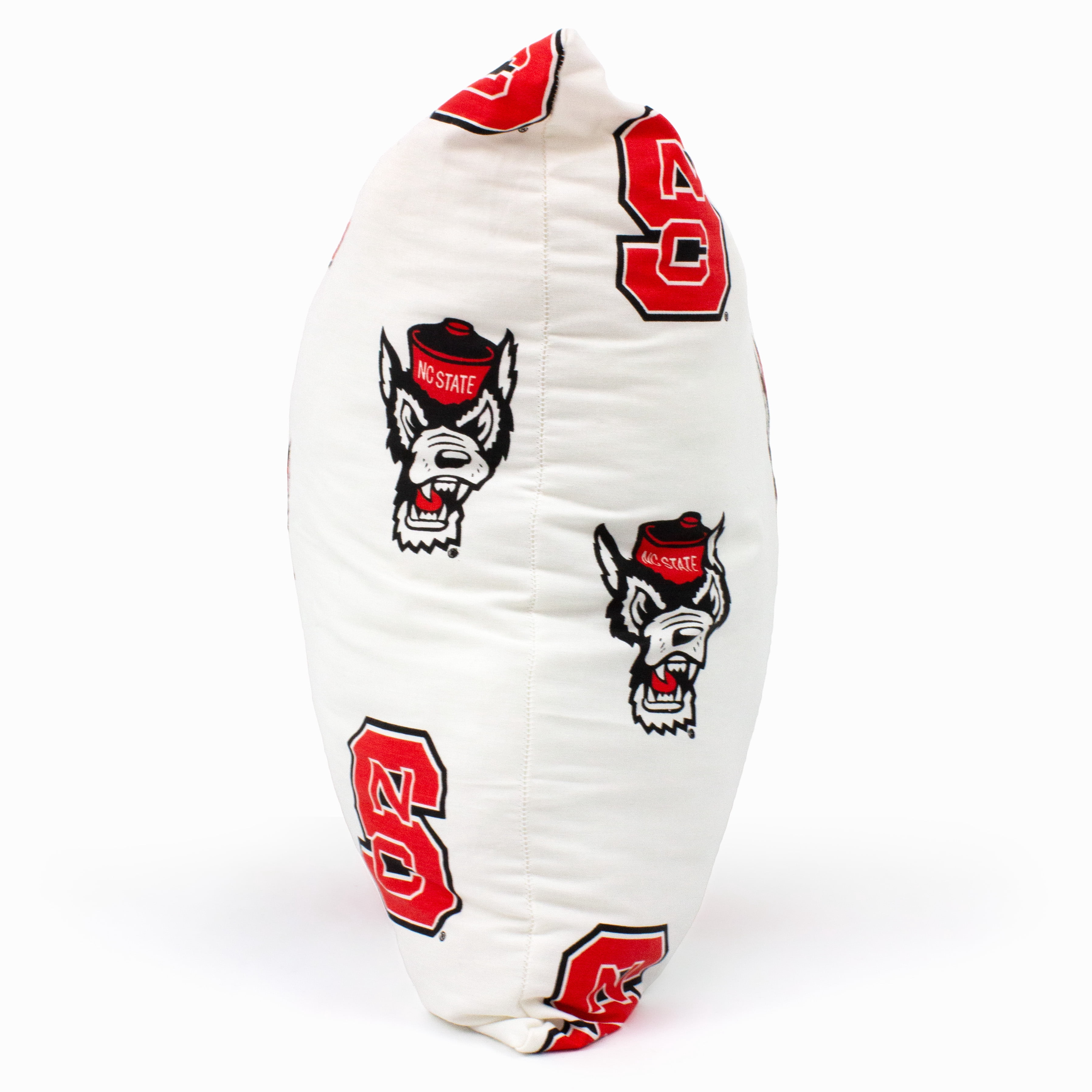 NC State Wolfpack 16" Decorative Pillow - White