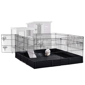 Aivituvin Pet Playpen for Small Animals, 16 Sq Ft, Waterproof