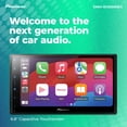 thumbnail image 2 of Pioneer DMH-2000NEX Receptor multimedia digital doble DIN de 6,8 pulgadas, Apple CarPlay con cable y Android Auto, Bluetooth, compatible con cámara de respaldo, pantalla táctil, navegación con un solo, 2 of 5