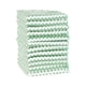 thumbnail image 1 of Pa?o de limpieza de microfibra REGALWOVEN, paquete de 12, trapos altamente absorbentes, sin pelusa, reutilizables y lavables, toallas de limpieza verdes de 10" x 10", 1 of 1