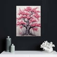 thumbnail image 5 of COMIO Blooming Flower On Canvas, Vintage Peach Tree Wall Art Print, Wall Decor Living Room, Monument Cherry Blossom Watercolor Wall Art, 5 of 5