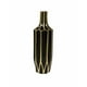 Benzara BM160554 Moderne Séduisant Vase Décoratif en Céramique&44; Noir & Or – image 1 sur 1