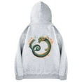 thumbnail image 5 of ALAZA Women's Hoodies Sweatshirt Dragon Long Sleeve Pullovers with Pockets XL, 5 of 8