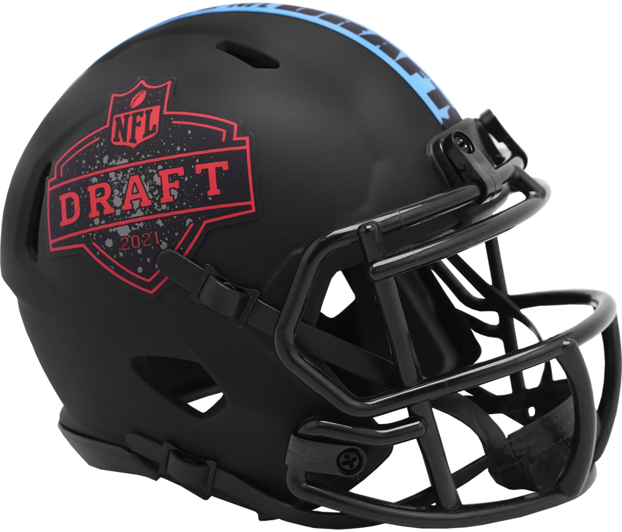 Fanatics Authentic - 2021 NFL Draft Riddell Black Matte Speed Mini
