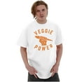 thumbnail image 4 of Veggie Power Cute Vegetarian Fighter Men's Graphic T Shirt Tees Brisco Brands M, 4 of 4