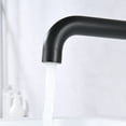thumbnail image 5 of Wall Mount Tub Filler Matte Black Bathtub Faucet High Flow Two Cross Handles with Rough in Valve, Extra Long Spout Sumerain, 5 of 8