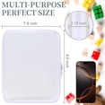 thumbnail image 3 of Funda rígida transparente con cremallera, paquete de 3 organizadores impermeables, 3 of 6