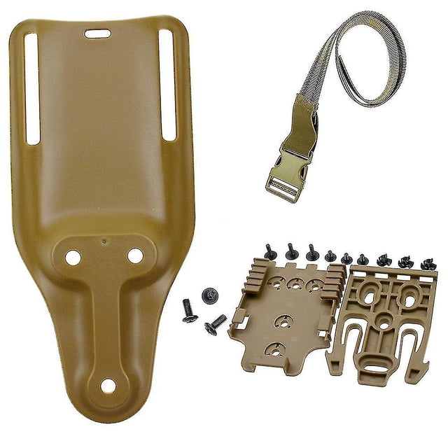 Accesorios para funda de pistola táctica, Kit de sistema de bloqueo rápido Qls, cinturón Universal de caza de paseo bajo, correa de banda elástica para pierna caída