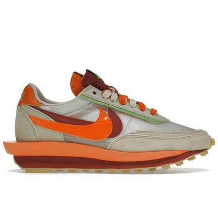 Nike Men's LD Waffle sacai CLOT Kiss of Death Net Orange Blaze Running Shoes, from StockX