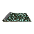 thumbnail image 2 of Ahgly Company Indoor Rectangle Oriental Turquoise Blue Industrial Area Rugs, 6' x 9', 2 of 4