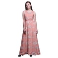 thumbnail image 1 of Bimba Robe Longue Maxi à Imprimé Floral pour Femmes, Tenue de Villégiature, Robe de Soirée - XX-Grand, 1 of 5