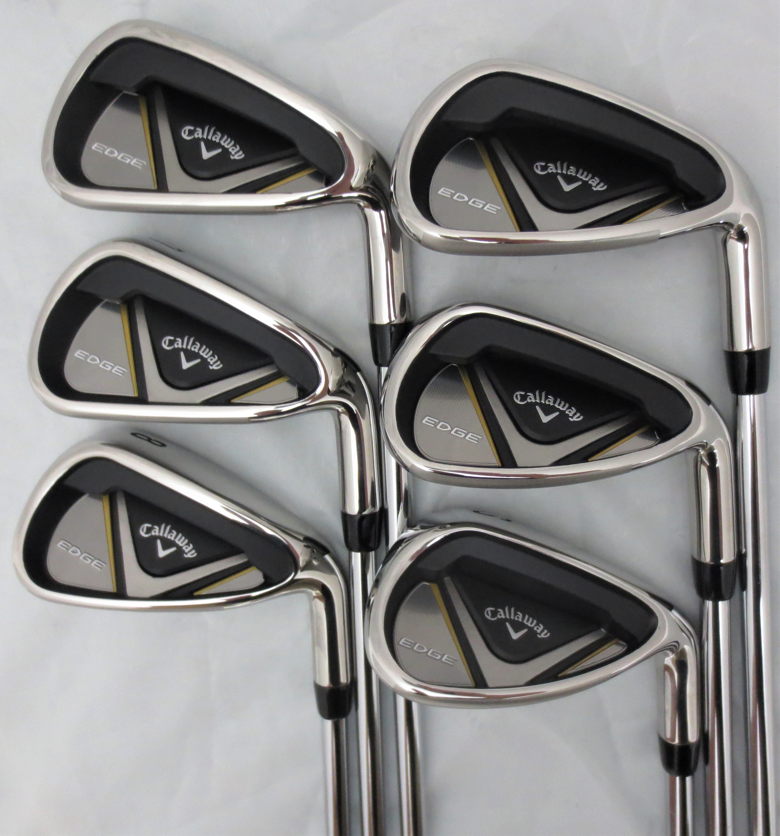 Callaway Complete Mens Golf Set Clubs Driver, Fairway Wood, Hybrid, Irons, Putter, Bag Stiff Flex Shafts - image 3 of 8