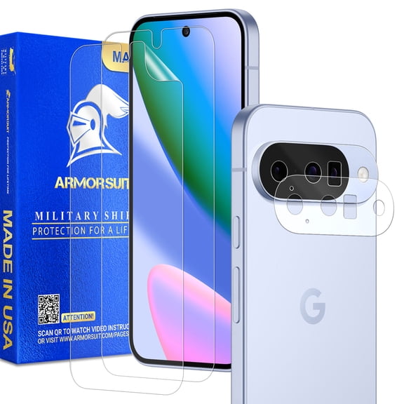 Armorsuit 2 2 Pack MilitaryShield Anti Glare Camera Protector   Screen Protector for Google Pixel 10 Matte Film - Made in USA