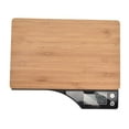 thumbnail image 3 of Electric Scale, Portable Bamboo Panel Food Scale Mini LCD  For Dining Room For Hotel For Cooking, 3 of 8