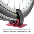 thumbnail image 3 of Greeniant Soporte de horquilla delantera para bicicletas, 2 uds., hebilla de nailon extraíble de liberación rápida portátil, accesorios para Ciclismo Plata, 3 of 6