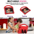 thumbnail image 3 of SaniMore All-New Fire 7 Case Kids 2022, [Handle and Kickstand] [Protective and Shockproof] Kids Case for Kindle Fire 7 inch 2022 Tablet (12th Generation, 2022 Release), Red, 3 of 9