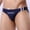 Navy, variant on Mens High Waisted Triangle Bikini Bottoms Swim Short Pants Bathing Suit for Men Summer Boxer Briefs Swimwear Pants