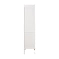 thumbnail image 4 of YesFashion Tall Tower Freestanding Cabinet Storage Cabinet Floor Standing Freestanding Tower with 2 Doors 5 Shelves 15.35"Wx15.35"Dx62.99"H Cabinet for Living Room, Kitchen, 4 of 7