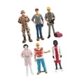 thumbnail image 3 of Xuanheng 6 Pieces Professional Character Models Figures Collection Handpainted Crafts B, 3 of 8