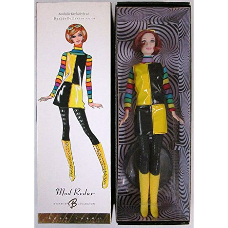 Mod Redux Barbie Doll Gold Label Barbie Fan Club Exclusive 2004 Mattel  #C6262